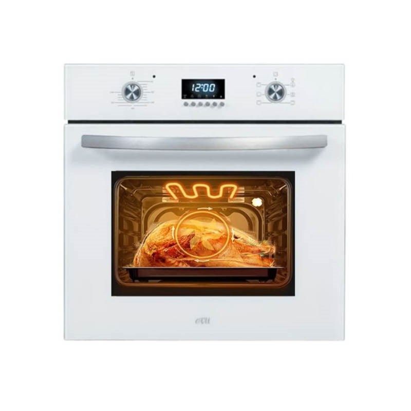 Çetintaş Airfrey W5234 E - W 848 CAT - DW 55231 Beyaz Cam Ankastre Set - Görsel 2