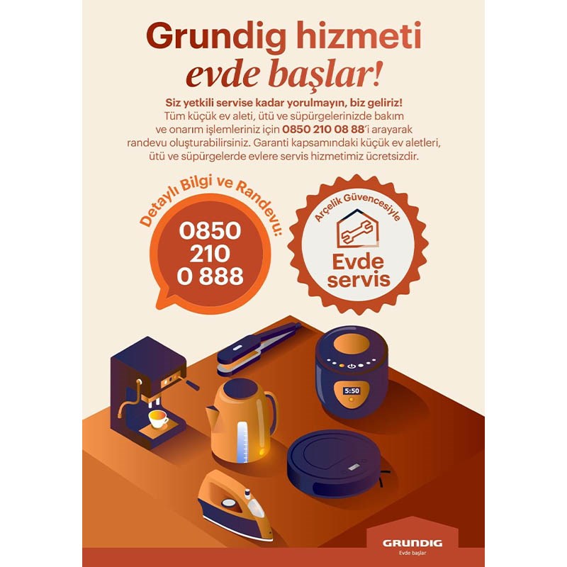 Grundig SI 8050 3000 W Buharlı Ütü - Görsel 5