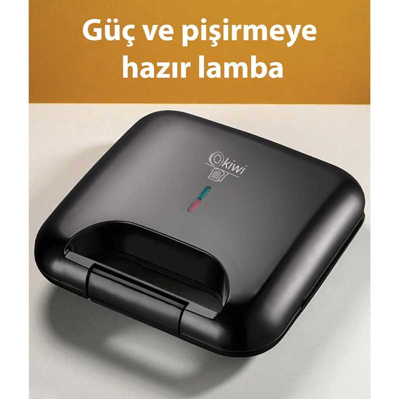 Kiwi KSM-2405 750 W Mini Tost Makinesi - Görsel 4