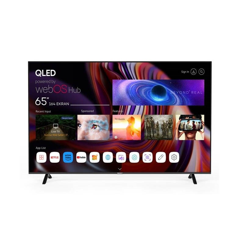 Sunny SN65QMN252 4K Ultra HD 65" 165 Ekran Uydu Alıcılı webOS Smart QLED TV - Görsel 2