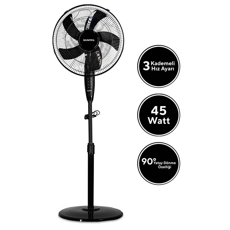 Kumtel KTF-330 Ayaklı Vantilatör - Görsel 2