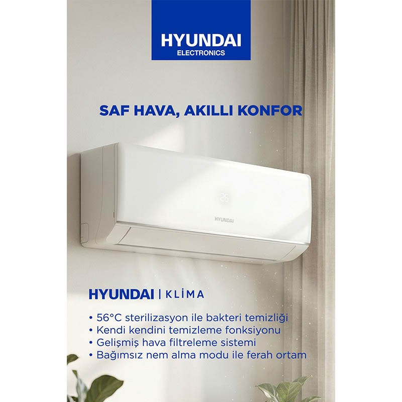 Hyundai HYN-18000WF 18000 BTU Duvar Tipi Split Klima - Görsel 6