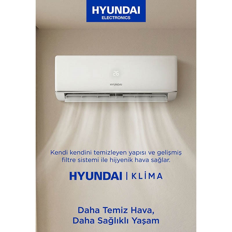 Hyundai HYN-24000WF 24000 BTU Duvar Tipi Split Klima - Görsel 4