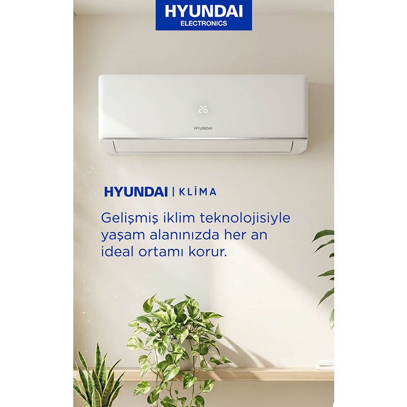 Hyundai HYN-24000WF 24000 BTU Duvar Tipi Split Klima - Görsel 9