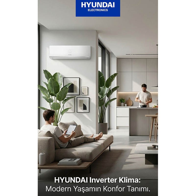 Hyundai HYN-24000WF 24000 BTU Duvar Tipi Split Klima - Görsel 8