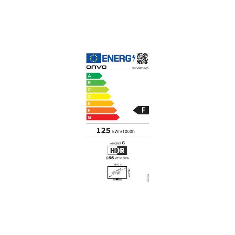 Onvo 75VQ90F3UA 4K Ultra HD 75" 190 Ekran Uydu Alıcılı Google Smart QLED TV - Görsel 3