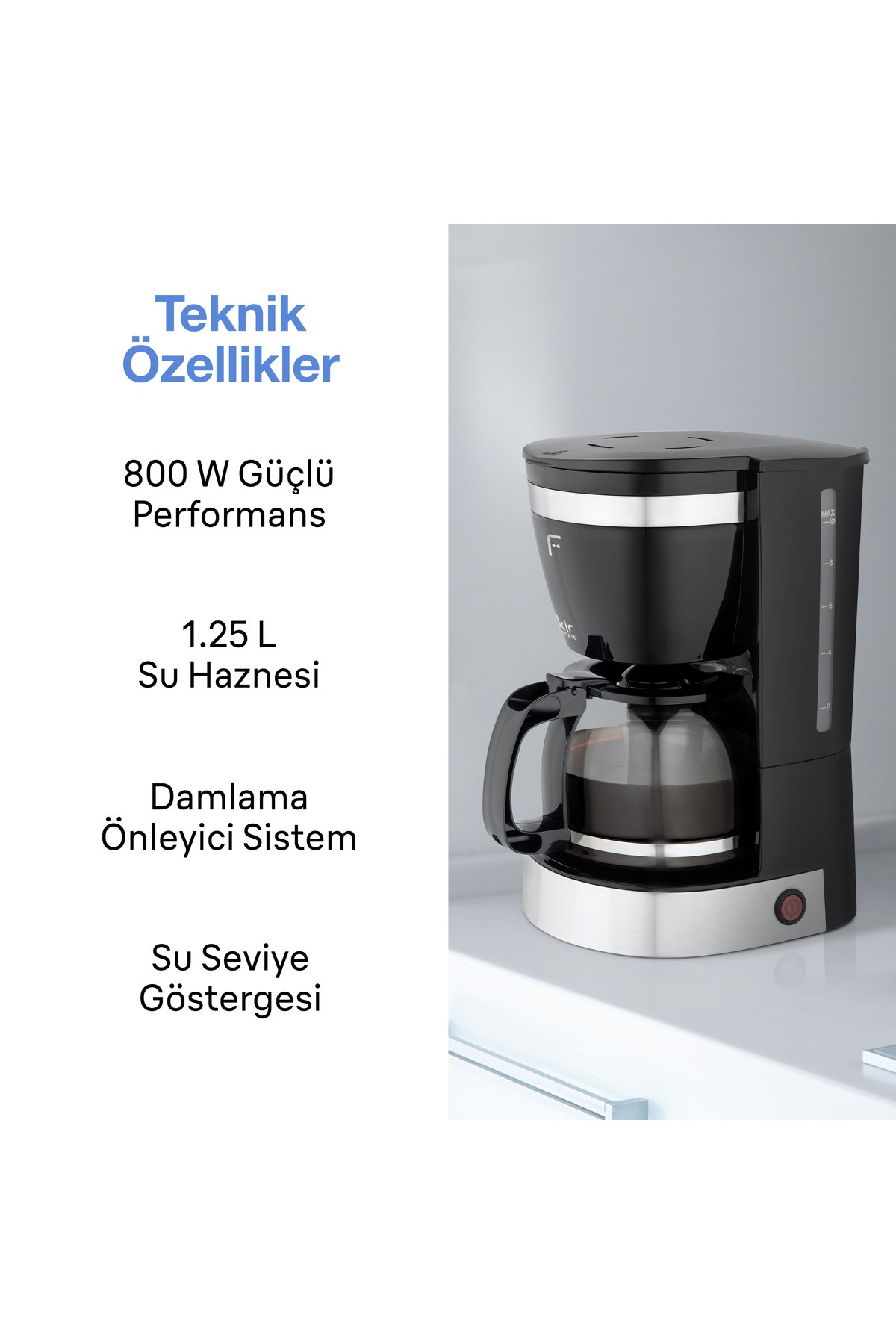 Fakir Coffee Enjoy Filtre Kahve Makinesi - Görsel 3