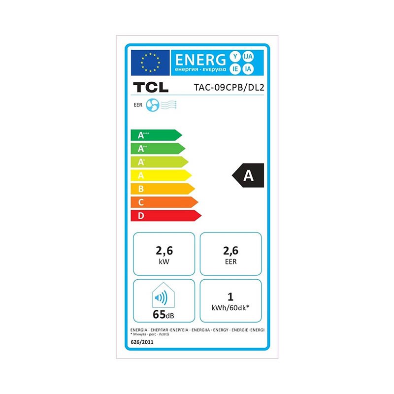 TCL TAC-09CPB/DL2 A 9000 BTU Inverter Mobil Klima - Görsel 3