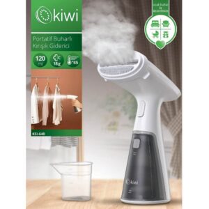 Kiwi KSI-640 1000 W Gri Buharlı Kırışık Giderici